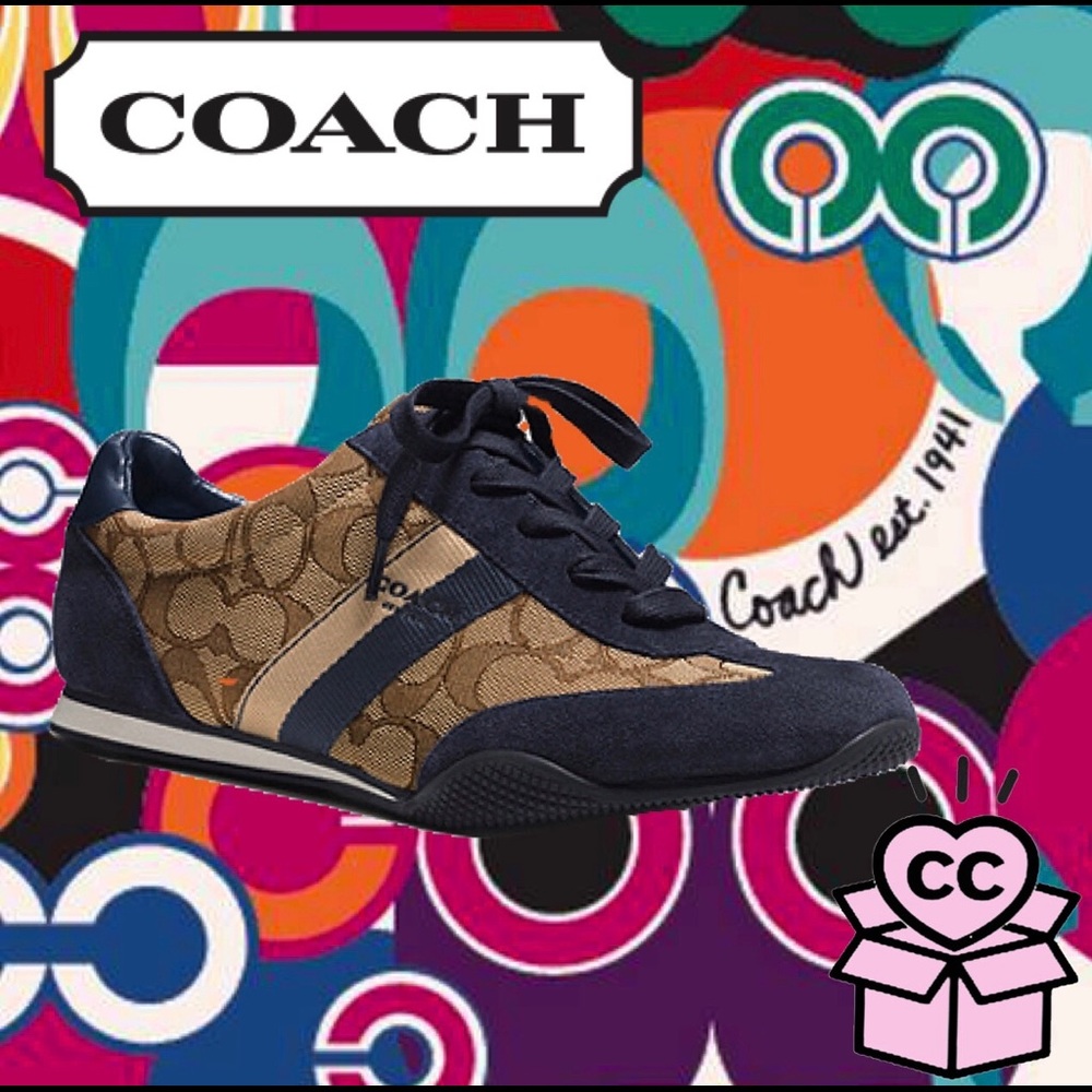 Grab Em'! Coach Signature “Kelson" Sneakers